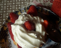 Tarte aux fraises revisitée facile