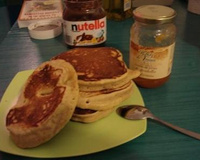 Pancakes gonflés