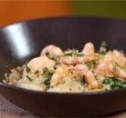 Risotto aux crevettes