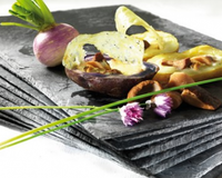 Pommes de terre surprises à l'emmental de Savoie