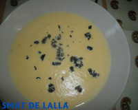 Velouté de potiron aux truffes