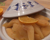 Tajine de fruits aux pommes et aux coings