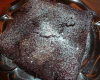 Voici un délicieux brownie, super rapide à réaliser et délicieux !