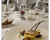 Omble chevalier rôti à la vanille de Madagascar, couscous de citrons vert et moules Bouchot