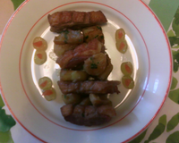 Magret de canard Express sur lit de pommes de terre