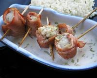 Un plat plein de saveurs alliant terre et surtout mer!