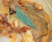 Curry Rouge de canard aux litchis