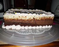 Bavarois chocolat et coco