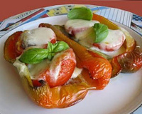 Poivron à la mozzarella