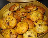 Muffins pauvre en matières grasse, grâce à la banane.