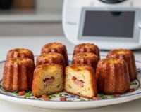 Cannelés salés aux lardons au thermomix