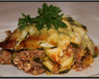 Gratin de courgettes à la bolognaise