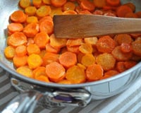 Carottes au miel et au persil