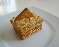 Gâteau aux petits beurres et au café sans cuisson