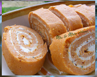 Roulé frais à la tomate et fromage frais