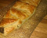 Une façon originale de présenter et manger une sorte de tourte