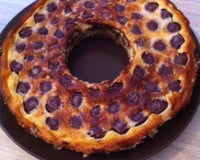 Clafoutis aux cerises et à la vanille