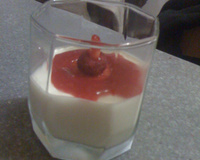 Panna cotta aux fruits rouges