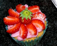 Cupcakes mini tartes aux fraises