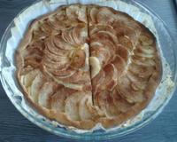 Délicieuse tarte aux pommes.