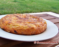 Tortillas de pommes de terre au saucisson sec du Forez, Bleu du Vercors-Sassenage