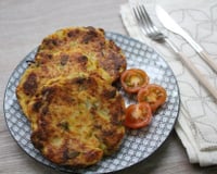 Rösti de pommes de terre aux poireaux