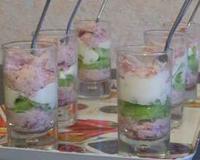 Une verrine ultra fraiche qui fond en bouche