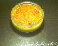 Crème brûlée à la vanille facile