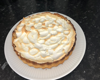 Tarte au citron meringuée douce et acide