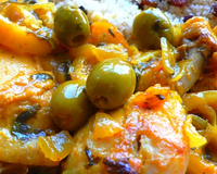 Tajine de poulet aux citrons