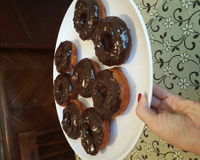 Donuts au chocolat