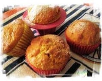 Muffins au potiron et amandes