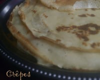 Crêpes légères à l'eau gazeuse