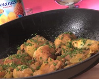 Poulet à l'ananas à l'aigre douce