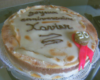 Gâteau type poirier façon belle hélène