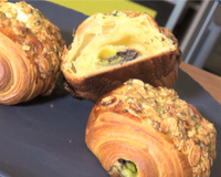 Pains au chocolat ou Chocolatines pistache-amande