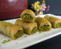 Baklavas rolls aux pistaches (recette libanaise)