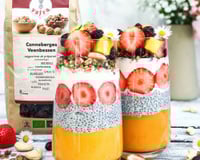 Smoothie à la mangue, coco et chia