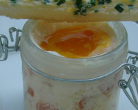 Œuf cocotte et ces mouillettes