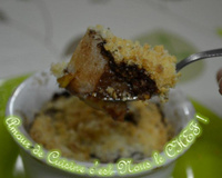 Crumble aux pommes et poires