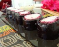 Un sushi en version sucré, très fruité et crémeux !
