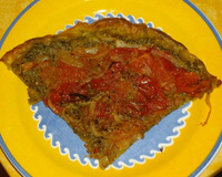 Tarte pesto tomates/oignons