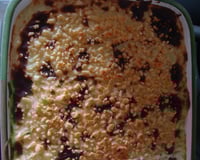 Parmentier à la courgette et au surimi