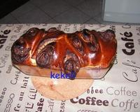 Une brioche toute moelleuse, avec un bon goût de chocolat.
