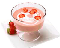 Espuma de Philadelphia aux fraises