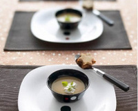 Veloute de châtaignes au foie gras