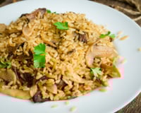 Risotto aux cèpes au thermomix