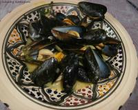 Moules au curry