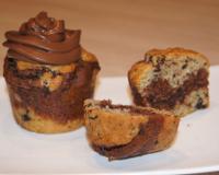 Un délicieux muffin idéal pour le goûter des enfants. A napper de pâte à tartiner pour les plus gourmands