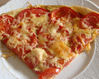 Tarte tomate-jambon